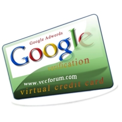 Adwords VCC Virtual credit card