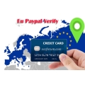 EU VCC for European Paypal Verify