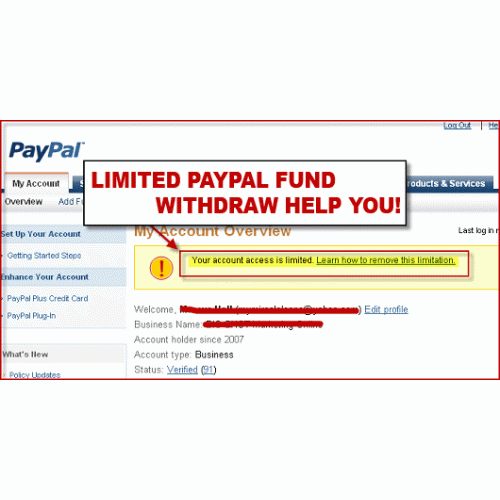 Withdrawal limit paypal How to