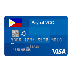 Philippines Paypal VCC